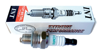 INT Two stroke spark plug